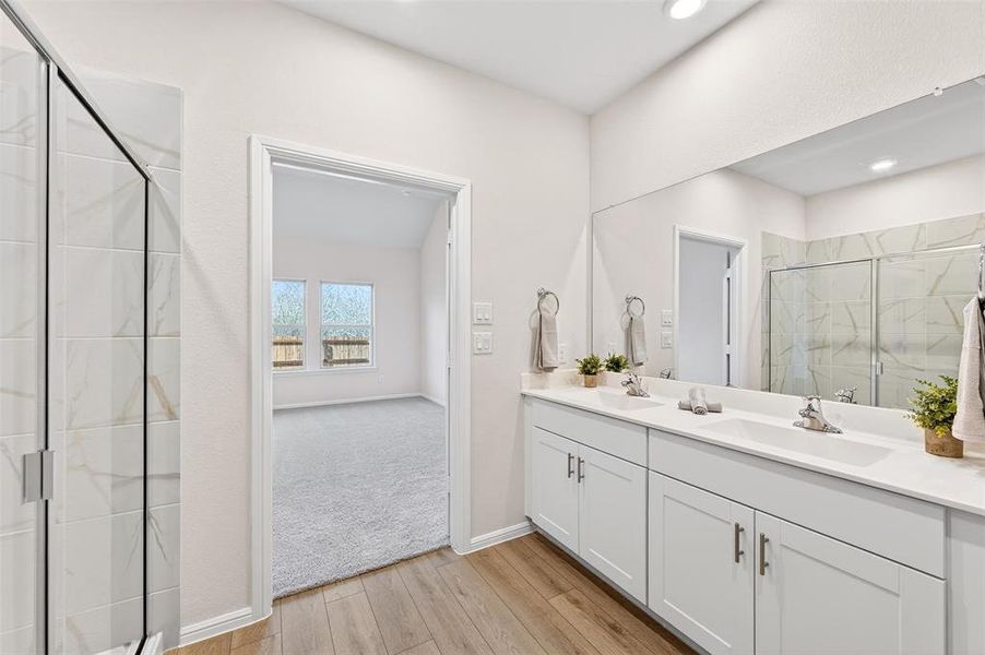 Furnished interior view inside a new home in Forest Park, Princeton (Image 10).