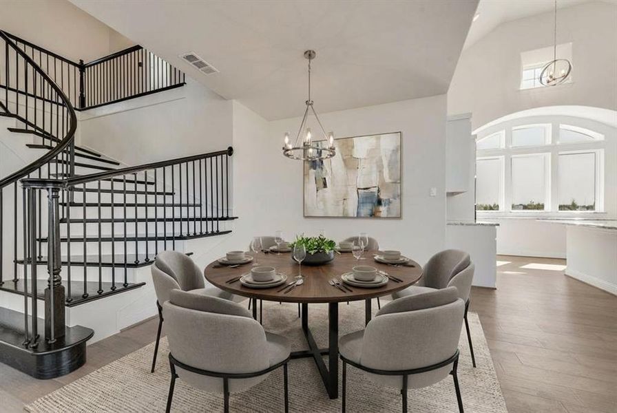 Furnished interior view inside a new home in Prairie Ridge, Venus (Image 11).