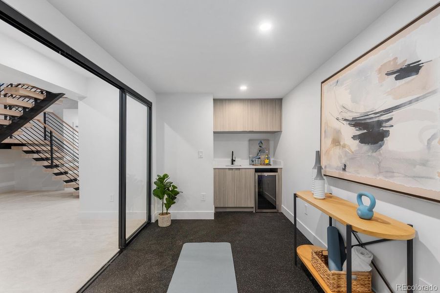 Furnished interior view inside a new home in , Denver (Image 7). Furnished interior view inside a new home in , Denver (Image 7).