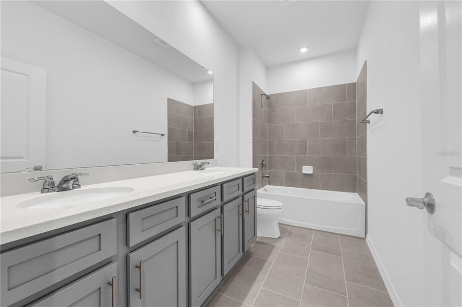 Furnished interior view inside a new home in Country Club Estates, Palm Bay (Image 5). Furnished interior view inside a new home in Country Club Estates, Palm Bay (Image 5).