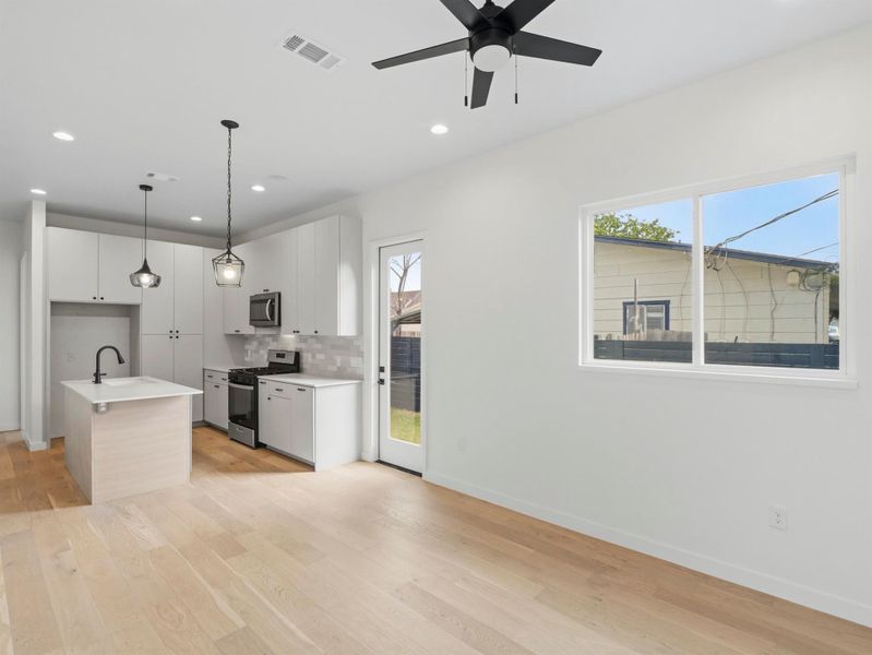 Main Home - Living/Kitchen