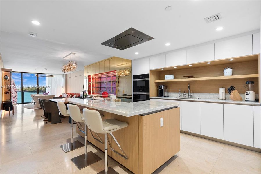 Furnished interior view inside a new home in , Bay Harbor Islands (Image 28).