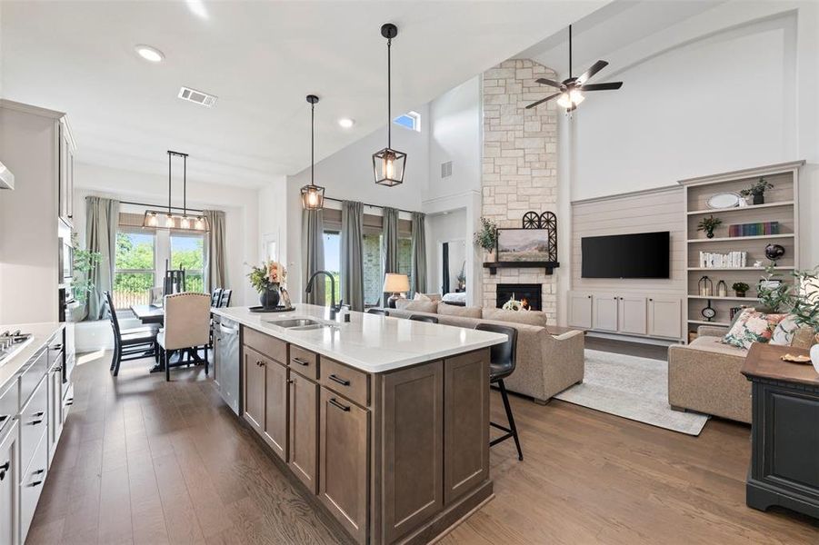 Furnished interior view inside a new home in , Venus (Image 29).