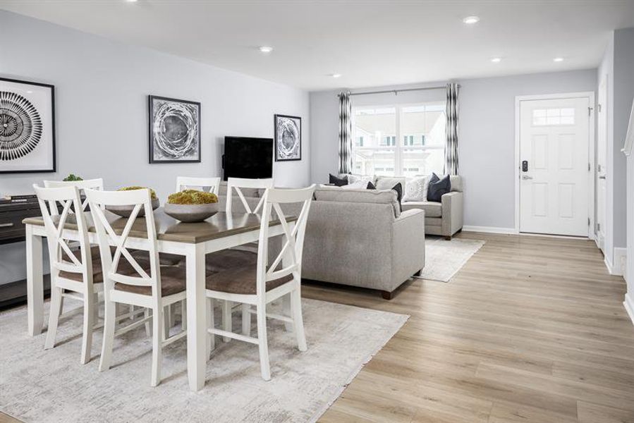 Furnished interior view inside a new home in Coopers Mill, Westminster (Image 5).