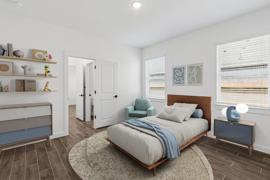 Bedroom 2 (*Photo not of actual home and used for illustration purposes only.) Bedroom 2 (*Photo not of actual home and used for illustration purposes only.)