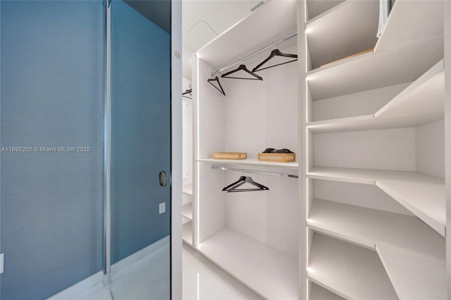 Furnished interior view inside a new home in Aston Martin Residences, Miami (Image 11).