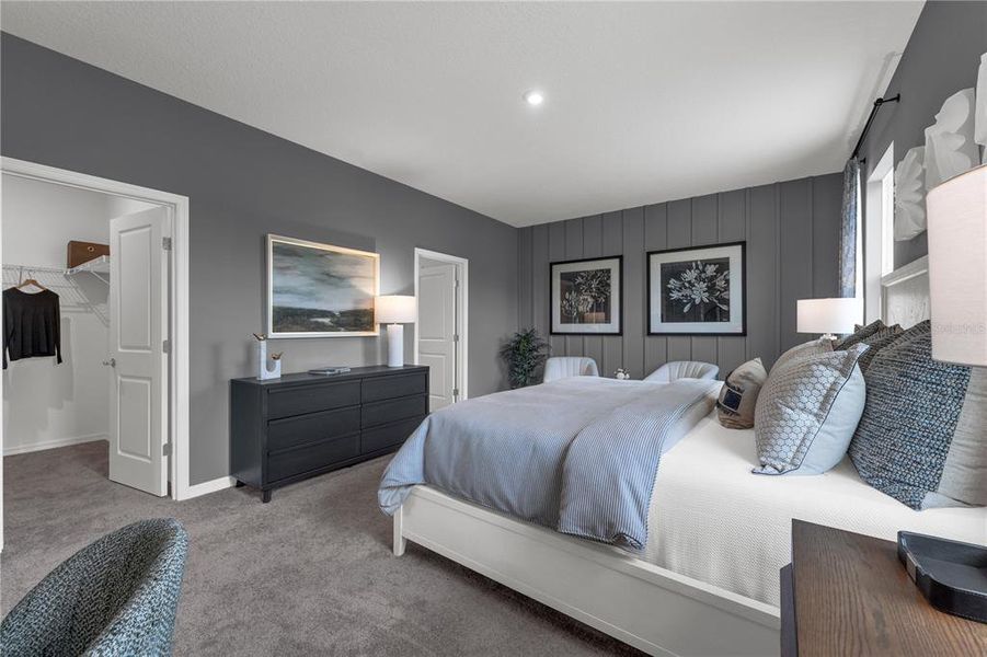 Furnished interior view inside a new home in Hidden Cove, Eustis (Image 13).