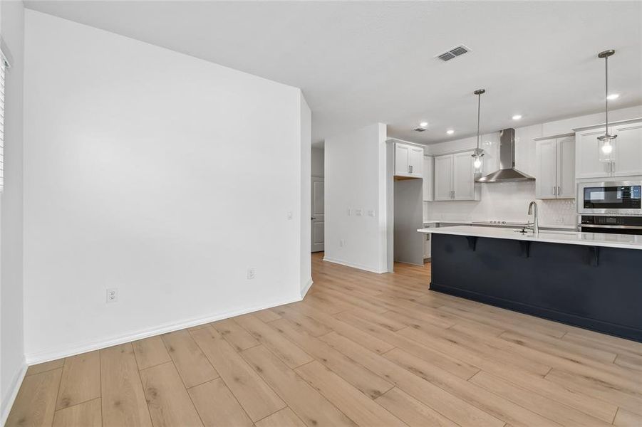 Spacious, unfurnished interior of a new home in Oakfield at Mount Dora Cottage Series, Mount Dora (Image 30). Spacious, unfurnished interior of a new home in Oakfield at Mount Dora Cottage Series, Mount Dora (Image 30).