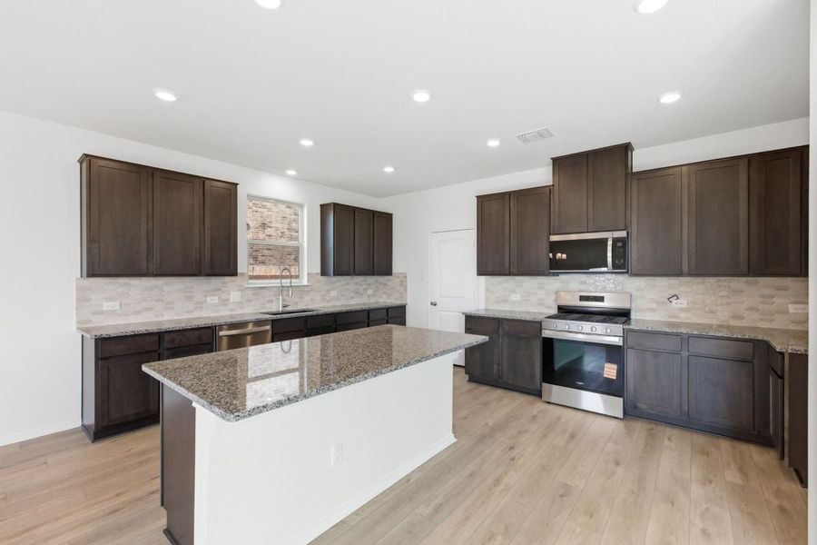 Furnished interior view inside a new home in Salerno - Heritage Collection, Round Rock (Image 5).
