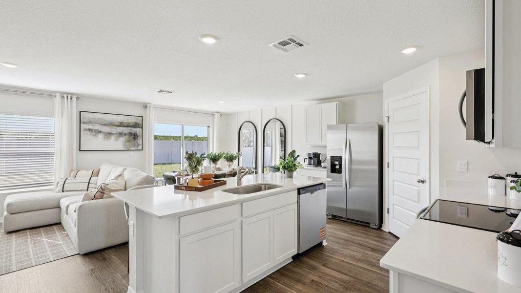 Furnished interior view inside a new home in Leoma's Landing, Lake Wales (Image 14). Furnished interior view inside a new home in Leoma's Landing, Lake Wales (Image 14).