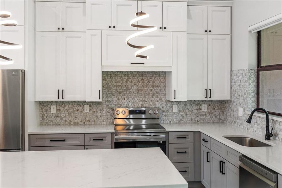 Furnished interior view inside a new home in , Port Charlotte (Image 6). Furnished interior view inside a new home in , Port Charlotte (Image 6).