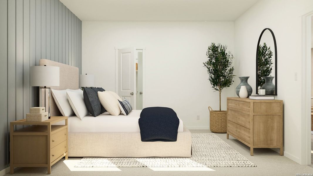 Furnished interior view inside a new home in Juniper Ranch, Spring Branch (Image 6).