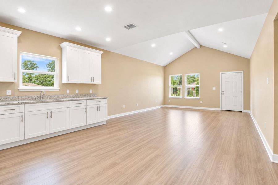 Spacious interiors!