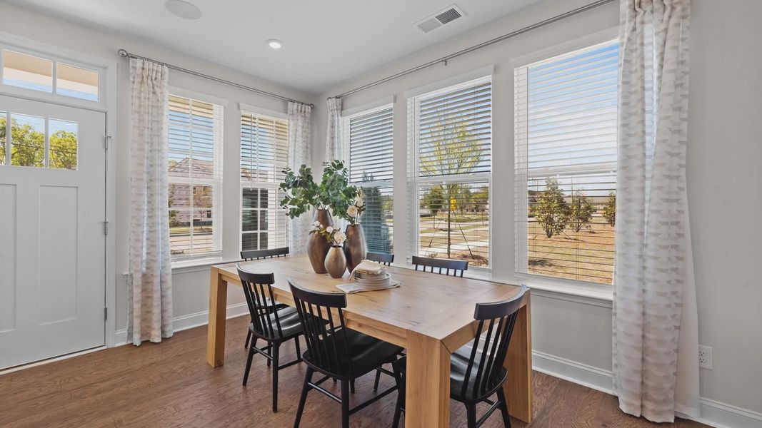 Furnished interior view inside a new home in Odell Park, Charlotte (Image 6).