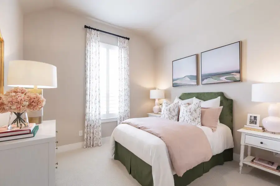 Representative Secondary Bedroom - some options shown