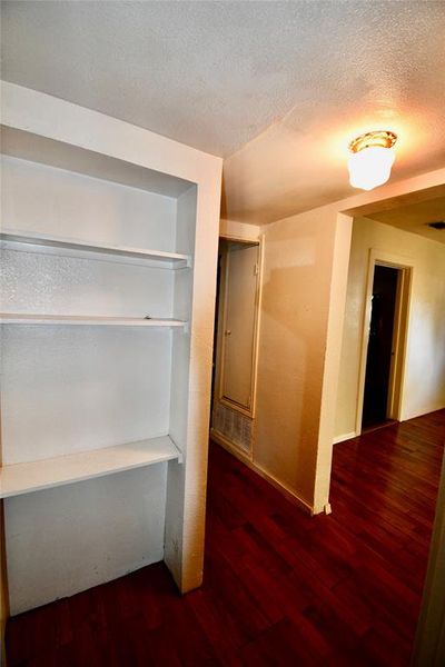 Hall has built in shelf Hall has built in shelf