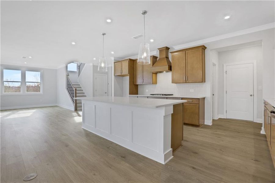 Furnished interior view inside a new home in Acacia, Cumming (Image 10).