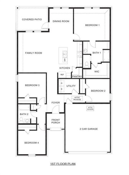 View of home floor plan