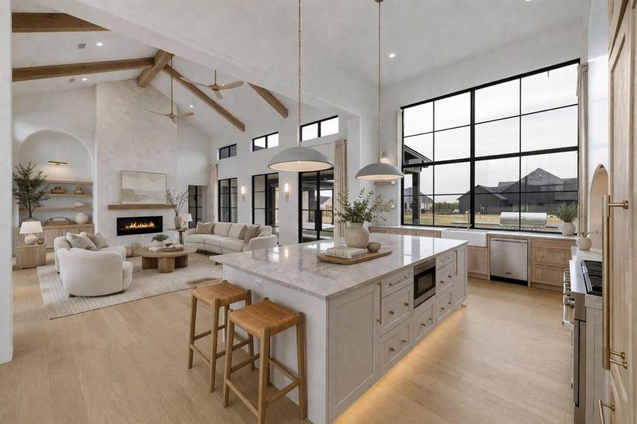 Virtually Staged: Furniture, décor, and/or enhancements shown are digital renderings for illustrative purposes only. Actual property condition and features may vary.