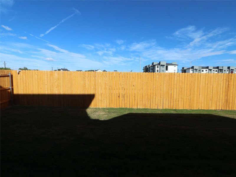 Exterior details and patio area of a home in Estancia West, Manchaca (Image 4). Exterior details and patio area of a home in Estancia West, Manchaca (Image 4).