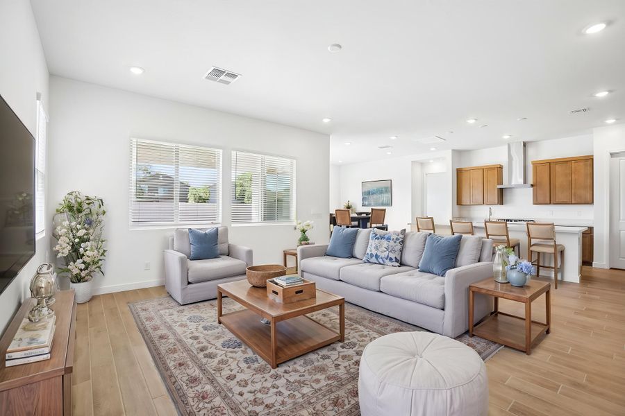 Furnished interior view inside a new home in Terraza, San Tan Valley (Image 9).