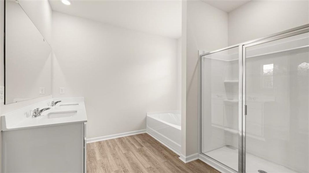 Spacious, unfurnished interior of a new home in Brooks Station, Dacula (Image 36). Spacious, unfurnished interior of a new home in Brooks Station, Dacula (Image 36).