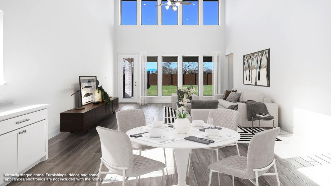 Furnished interior view inside a new home in Juniper Springs, Lockhart (Image 7).