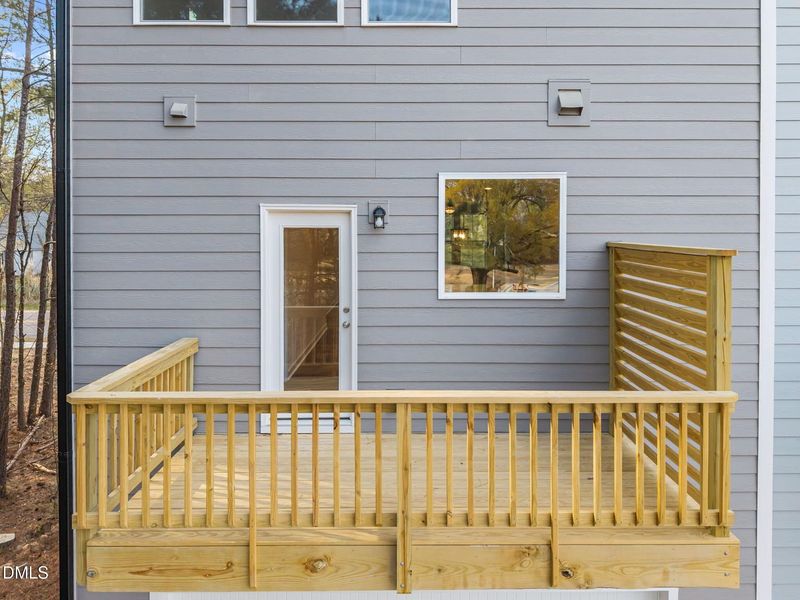 Exterior details and patio area of a home in Camden Park, Knightdale (Image 31).