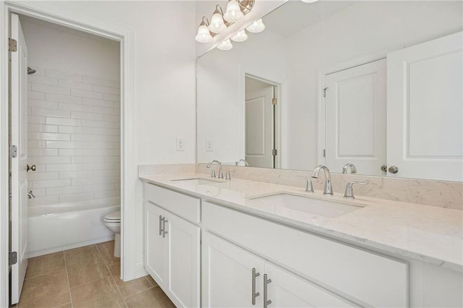 Furnished interior view inside a new home in Millcroft Townhomes, Buford (Image 10).