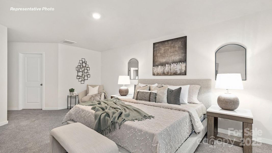 Furnished interior view inside a new home in Allston, Rock Hill (Image 3).