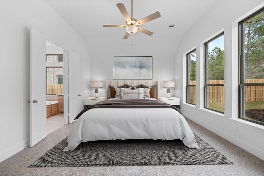 Furnished interior view inside a new home in Colton, Todd Mission (Image 10). Furnished interior view inside a new home in Colton, Todd Mission (Image 10).