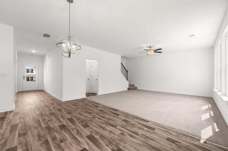 Spacious, unfurnished interior of a new home in Ellington Farms, Statham (Image 29). Spacious, unfurnished interior of a new home in Ellington Farms, Statham (Image 29).