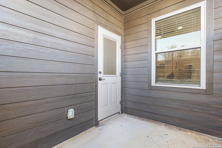 Exterior details and patio area of a home in , San Antonio (Image 23). Exterior details and patio area of a home in , San Antonio (Image 23).