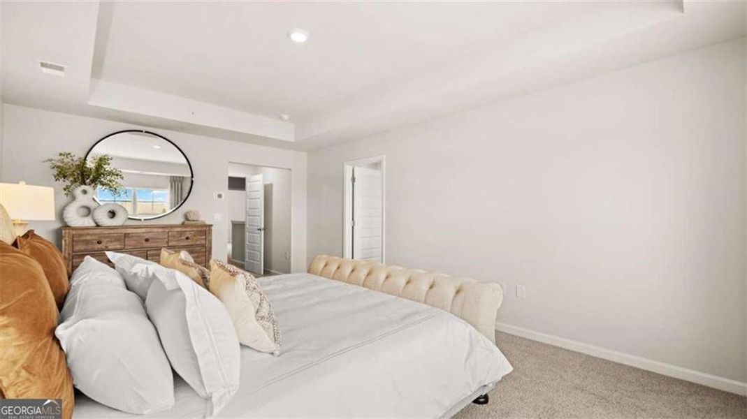 Furnished interior view inside a new home in Echo Glen, Stockbridge (Image 31).