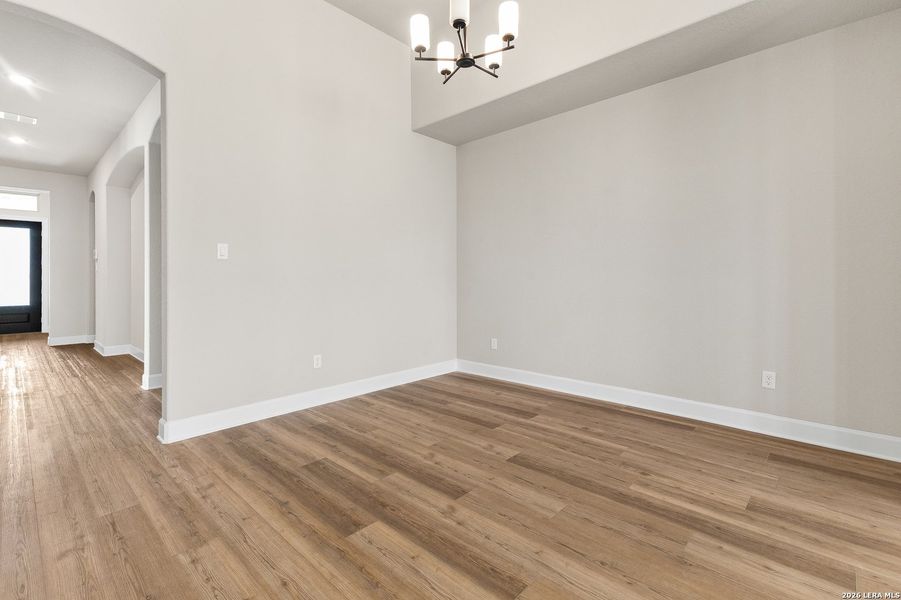 Spacious, unfurnished interior of a new home in The Enclave at Potranco Oaks, Castroville (Image 13).