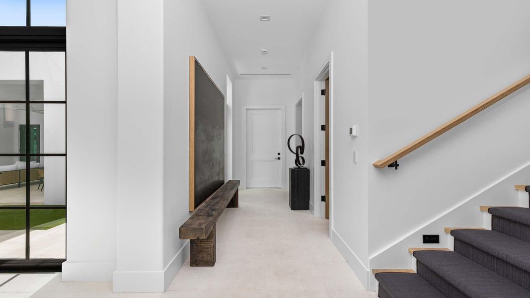 Furnished interior view inside a new home in , Delray Beach (Image 16).