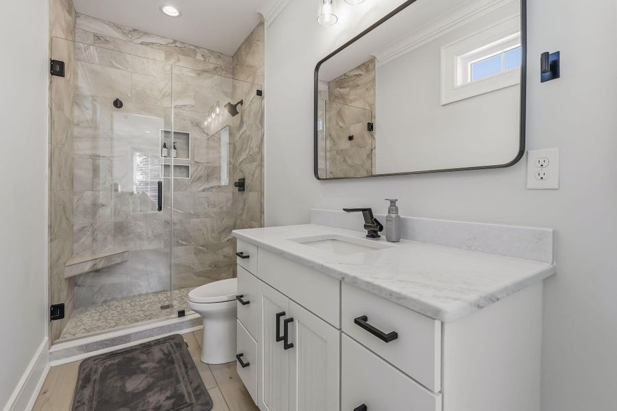 Furnished interior view inside a new home in , Little River (Image 39).