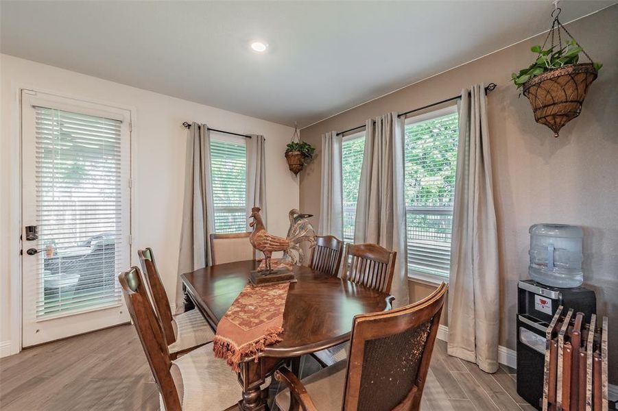 Furnished interior view inside a new home in , Justin (Image 16).