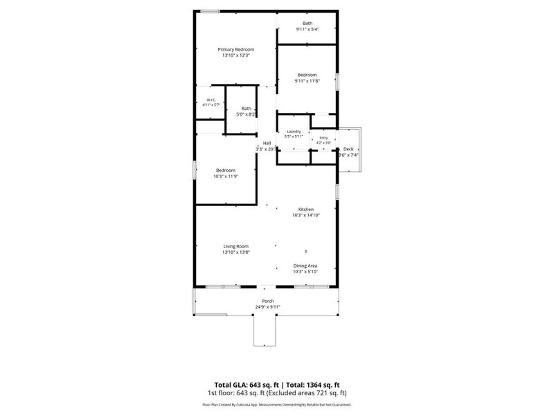 2D floor plan layout of this home in , Rock Hill, SC (Image 4).