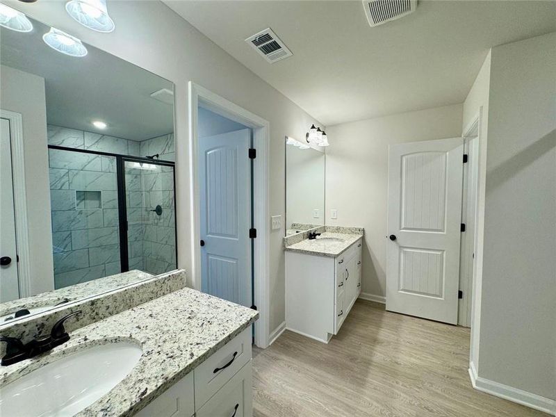 Furnished interior view inside a new home in , Lula (Image 9).