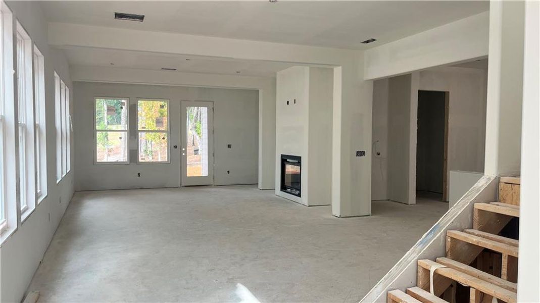In-progress construction of a new home in Legacy Downs, Canton, GA (Image 31).