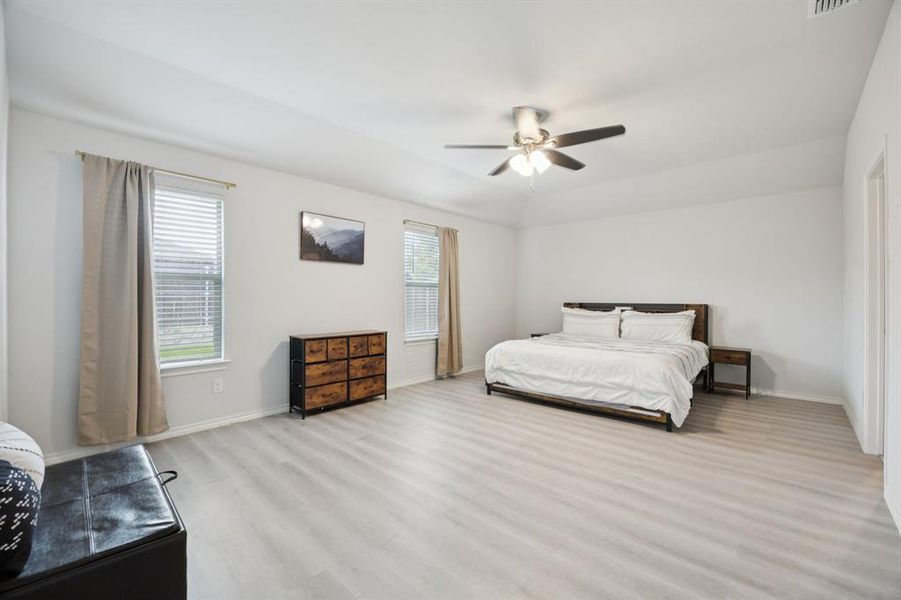 Huge Primary Bedroom