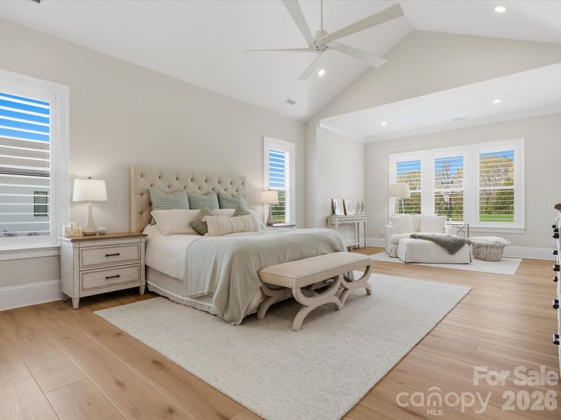 Furnished interior view inside a new home in Broadmoor at Marvin, Marvin (Image 27).