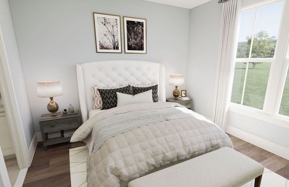 Furnished interior view inside a new home in Sun City Hilton Head, Bluffton (Image 7).