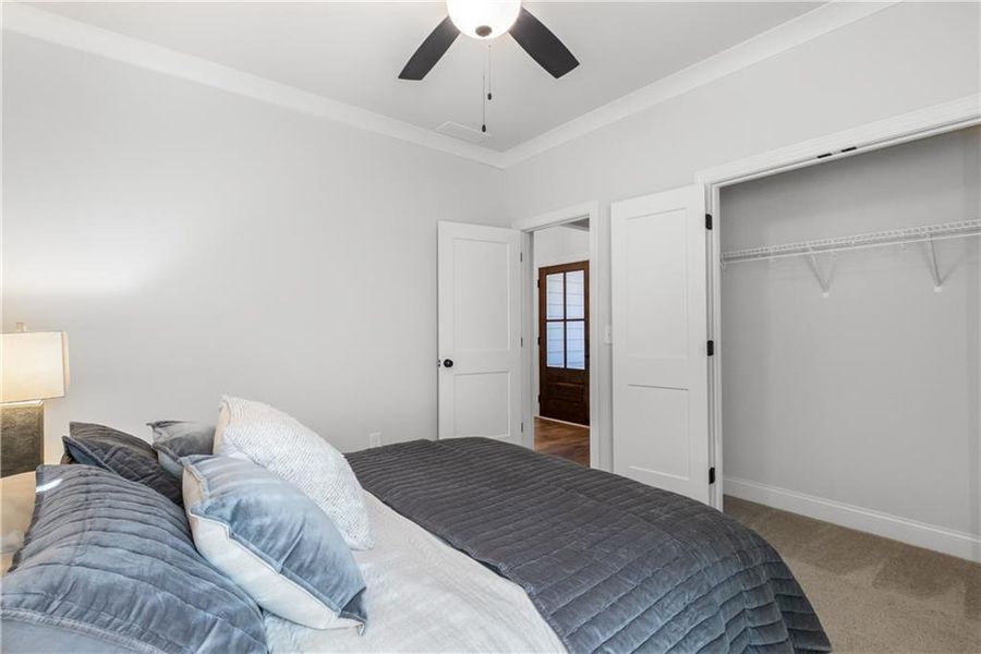 Furnished interior view inside a new home in Belle Woode Estates, Monroe (Image 22). Furnished interior view inside a new home in Belle Woode Estates, Monroe (Image 22).