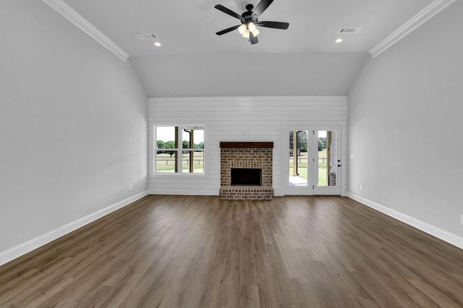 Spacious, unfurnished interior of a new home in , Monroe (Image 25). Spacious, unfurnished interior of a new home in , Monroe (Image 25).