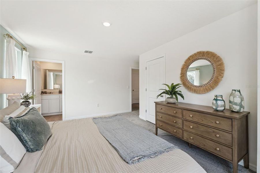 Furnished interior view inside a new home in Evergreen Park, Kissimmee (Image 21). Furnished interior view inside a new home in Evergreen Park, Kissimmee (Image 21).