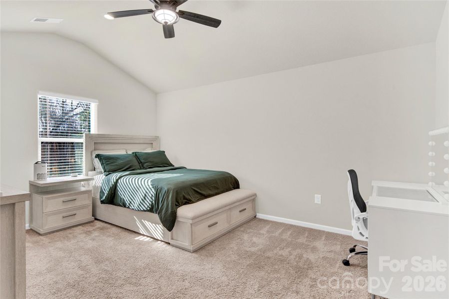 Furnished interior view inside a new home in , Charlotte (Image 10).