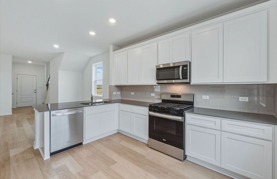 Furnished interior view inside a new home in Larson Crossing, Elgin (Image 12).