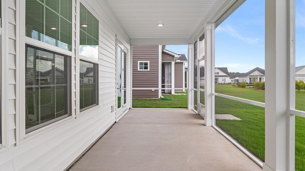 Exterior details and patio area of a home in , Summerville (Image 2).